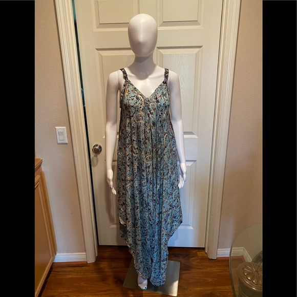 Pants - Multi print harem pant romper.